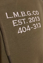 Load image into Gallery viewer, L.M.B.G. CO. 404-313 Olive Green Hoodie