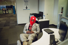 Load image into Gallery viewer, Red L.M.B.G. Balaclava
