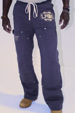 Load image into Gallery viewer, F/W ‘25 Charcoal Grey Sweatpants w/ Tan Logo
