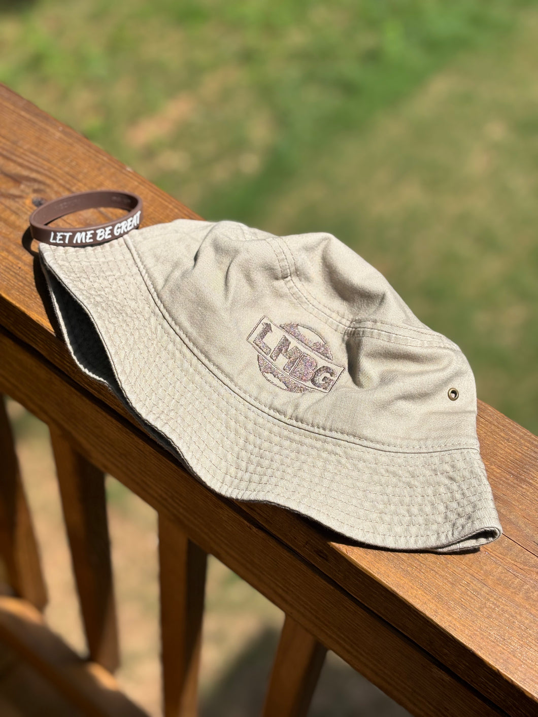 Khaki L.M.B.G. Bucket