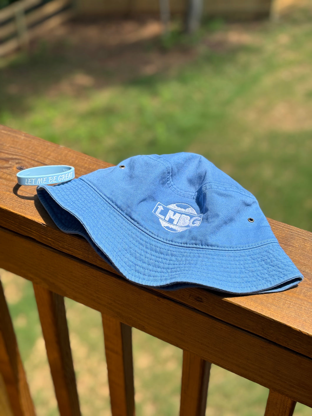 Sky Blue L.M.B.G. Bucket