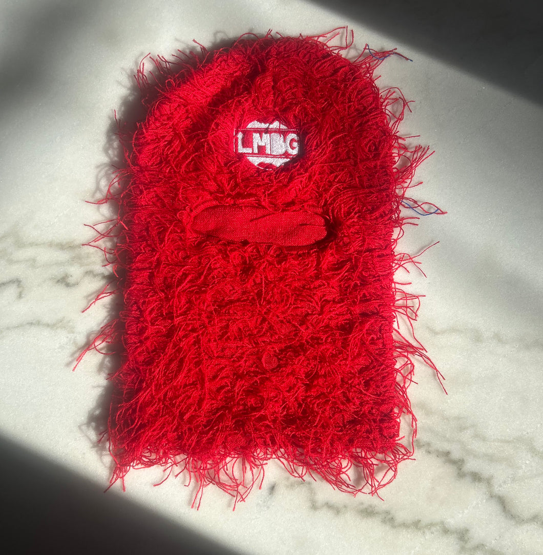 Red L.M.B.G. Balaclava