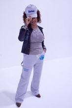 Load image into Gallery viewer, F/W ‘25 Light Grey Sweatpants w/ Detroit Blue Logo
