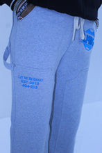 Load image into Gallery viewer, F/W ‘25 Light Grey Sweatpants w/ Detroit Blue Logo
