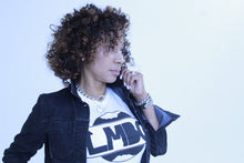 Load image into Gallery viewer, LMBG Original Logo Tee (White/ Black)
