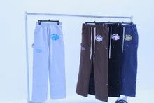 Load image into Gallery viewer, F/W ‘25 Light Grey Sweatpants w/ Detroit Blue Logo
