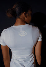 Load image into Gallery viewer, LMBG Original Logo Tee (White/White)- Women&#39;s
