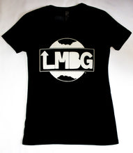 Load image into Gallery viewer, LMBG Original Logo Tee (Black) - Women&#39;s
