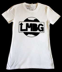 LMBG Original Logo Tee (White)- Women's