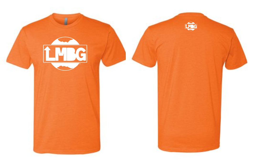 LMBG Original Logo Tee (Orange)- Men's